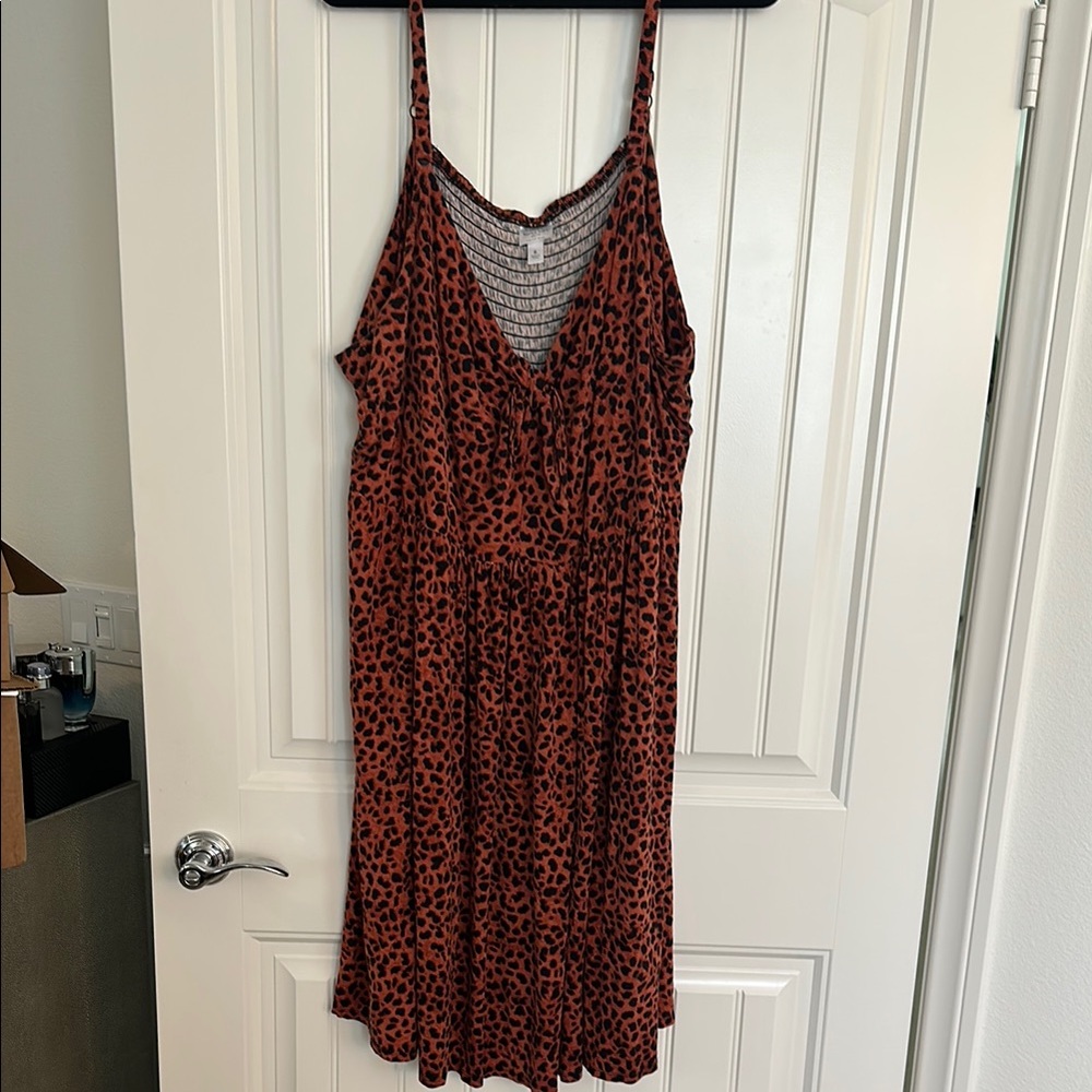 Torrid Black and Orange Knit Top